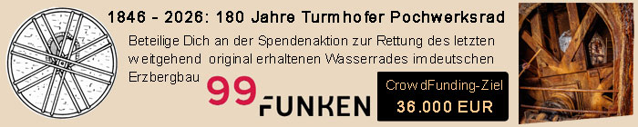 Spendenaktion Turmhofer Pochwerksrad